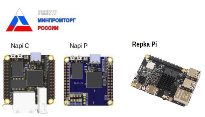 Российские платы NAPI-C, Repka Pi